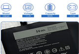 H5H20 De Laptop Battery RRCGW for Dell Precision 5510 5520 M5520 5530 5540 XPS 15 9550 9560 9570 9590 Inspiron 7590 7591 Series Notebook 62MJV M7R96 5D91C 05D91C 11.4V 56Wh Laptop Batteries JS Bazar