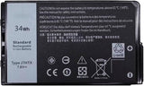 Original J7HTX Dell Laptop Battery for Dell Latitude 7202 7212 Rugged Extreme Tablet Series 02JT7D 7XNTR FH8RW 7.6V 34Wh 4342mAh 4-Cell Laptop Batteries JS Bazar