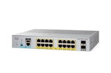 Cisco Catalyst C1000-16P-E-2G-L network switch Managed L2 Gigabit Ethernet ) Power over Ethernet (PoE) Grey Networking Switches JS Bazar