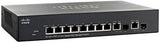 SG300-10MPP - Cisco Small Business 300 Series Managed Switches 8 10/100/1000 Maximum PoE+ ports with 124W power budget, 2 combo mini-GBIC ports Networking Switches JS Bazar