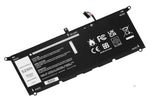 DXGH8 Dell laptop Battery for Dell XPS 13 7390 9370 9380 Inspiron 13 5390 5391 7390 7391 Inspiron 14 7490 Latitude 3301 3311 Vostro 5390 5391 Series Notebook 7.6V 52Wh 4Cell, black Laptop Batteries JS Bazar