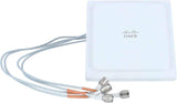 Cisco Dual-Band Omnidirectional Wi-Fi Antenna, 2 dBi (2.4 GHz)/4 dBi (5 GHz), MIMO (4 Ports), Ceiling Mount, (AIR-ANT2524V4C-R=) Networking Switches JS Bazar