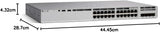 Cisco C9200L-24P-4X-A Catalyst C9200L Unmanaged L3 10G Ethernet (100/1000/10000) Grey Power over Ethernet (PoE) Networking Switches JS Bazar