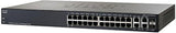 SF300-24MP - Cisco Small Business 300 Series Managed Switches, 24 10/100 PoE+ ports with 375W power budget, 2 10/100/1000 ports - 2 combo mini-GBIC Networking Switches JS Bazar