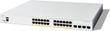 Cisco Catalyst 1300-24FP-4X Managed Switch, 24 Port GE, Full PoE, 4x10GE SFP+  (C1300-24FP-4X) Networking Switches JS Bazar