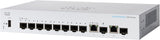 Cisco CBS350-8FP-E-2G Managed L3 Gigabit Ethernet (10/100/1000) Power over Ethernet (PoE) 1U Black, Grey Networking Switches JS Bazar