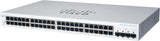 Cisco Business 220 Series CBS220-48FP-4X - Switch - smart - 48 x 10/100/1000 (PoE+) + 4 x 10 Gigabit SFP+ (uplink) - rack-mountable - PoE+ (740 W) Networking Switches JS Bazar