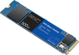 WD Blue 500GB M.2 SN550 NVMe PCI-e SSD Solid State Drive, M.2 2280, 3D NAND, Up to 2,400 MB/s : WDS500G2B0C Hard Drives JS Bazar