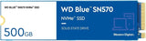 Western Digital SN570 500GB Blue Internal SSD, 3500MB/s Read Performance, 2300MB/s Write Performance : WDS500G3B0C Hard Drives JS Bazar