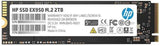 HP EX950 M.2 2TB PCIe 3.1 x4 NVMe 3D TLC NAND Internal SSD read/write speeds up to 3, 500 Mbps/ 2, 900 Mbps : 5MS24AA Hard Drives JS Bazar