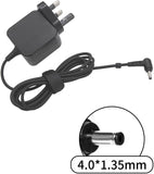 19V 1.75A 33W Asus Laptop Charger for Asus VivoBook Max X541UA-GQ2091T, A455LF 4.0*1.35mm Laptop Charger JS Bazar