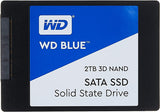 Western Digital 2TB Blue 3D NAND Internal SSD, 2.5" Form Factor, SATA III 6Gb/s Interface : WDBNCE0020PNC Hard Drives JS Bazar