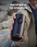 Nebula Anker Capsule 3 Laser 1080p Mini Portable Projector, 300 ANSI Lumens Bright, 52Wh Battery, Wi-Fi : D2426211 Projectors JS Bazar