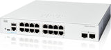 Cisco Catalyst 1200-16T-2G Smart Switch, 16 Port GE, 2x1GE SFP, (C1200-16T-2G) (Used) Networking Switches JS Bazar