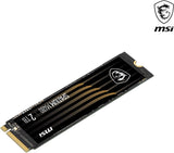 MSI Spatium M480 2TB M.2 2280 Internal Solid State Drive, PCI-E x4, Gen4, NVMe, SSD, 7000 MB/s / 6800 MB/s : S78-440Q150-P83 Hard Drives JS Bazar