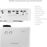 ViewSonic LS920WU Projector, 6000 ANSI Lumens, 30" to 300" Display Size, 1.6x Optical Zoom, 16ms Input Lag, 2x HDMI Projectors JS Bazar