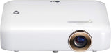 LG PH510PG LED Projector, 550 Lumens, HD 1280x720 Native Resolution, Fixed Zoom, 3D Optimizer, Auto-Keystone (Vertical), 1W + 1W Stereo Projectors JS Bazar