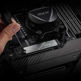 ADATA XPG GAMMIX S50 Lite 1 TB M.2 2280 PCIe Gen4 Internal Gaming SSD, 740TB TBW, Black-Gray : AGAMMIXS50L-1T-CS Hard Drives JS Bazar