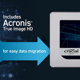 Crucial MX500 2TB SATA 2.5-inch 7mm (with 9.5mm adapter) Internal SSD : CT2000MX500SSD1 Hard Drives JS Bazar