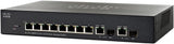 SF302-08PP - Cisco Small Business 300 Series Managed Switches, 8 10/100 PoE+ ports with 62W power budget, 2 combo mini-GBIC ports Networking Switches JS Bazar