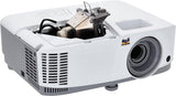 ViewSonic PA503S 3800-Lumen SVGA DLP Projector, SVGA Resolution, Brightness of 3800 Lumens, Built-In 2-Watt Speaker, RS-232 Controllable Projectors JS Bazar