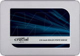 Crucial MX500 2TB SATA 2.5-inch 7mm (with 9.5mm adapter) Internal SSD : CT2000MX500SSD1 Hard Drives JS Bazar