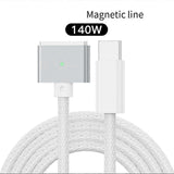 140 watt Type C To MagSafe 3 Adapter Cable For Macbook Pro 14 MacBook Air 13 M3 MacBook Air M2 power cord JS Bazar