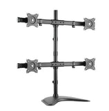 quad screens articulating monitor stand | ldt08-t04 Desktop Mount JS Bazar