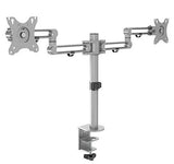 Dual Monitors Premium Aluminum Articulating Monitor Arm | 91-ldt30c024 Desktop Mount JS Bazar