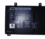 RRCGW 062MJV 62MJV M7R96 Original Dell Laptop Battery for Dell Precision XPS 15 9550 15 5510 11.4V 56wh Laptop Batteries JS Bazar