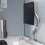 Single Monitor Space-Saving Gas Spring Monitor Arm | LDT44-C012 Desktop Mount JS Bazar