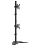 Dual Screens Economical Double Joint Articulating Steel Stand | 91-ldt12t02v Desktop Mount JS Bazar