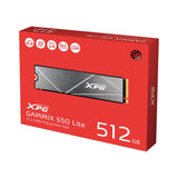 ADATA XPG GAMMIX S50 Lite 512GB M.2 2280 PCIe Gen4 Internal Gaming SSD, Black-Gray : AGAMMIXS50L-512G-CS Hard Drives JS Bazar