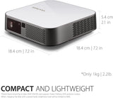 ViewSonic M2e 1000-Lumen Full HD Smart DLP Projector : VS18294 Projectors JS Bazar