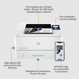 HP LaserJet Pro 4003dn Printer -Duplex, Ethernet port White - 2Z609A Printer JS Bazar
