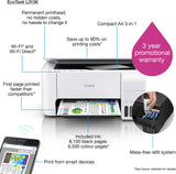 Epson EcoTank L3156 Copy,Print,Scan Multi-function Machine, WiFi,White, Inkjet Printing Printer JS Bazar