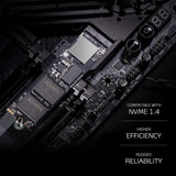 ADATA XPG 1TB GAMMIX S70 Blade PCIe 4.0 M.2 Internal SSD with Heatsink : AGAMMIXS70B-1T-CS Hard Drives JS Bazar