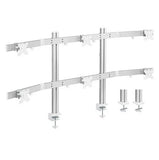 six screens heavy-duty aluminum monitor arms | 91-ldt38c06 Desktop Mount JS Bazar