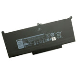7.6V 60wh Original F3YGT DELL Latitude 12 7000 7280 7480 DM3WC 0DM3WC 2X39G Dell Laptop Battery Laptop Batteries JS Bazar