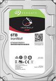 Seagate 6TB Iron Wolf NAS SATA 6Gb/s NCQ 128MB Cache 3.5-Inch Internal Hard Drive | ST6000VN0041 Hard Drive Seagate