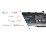 L17M4P71 L17C4P71 L17M4P73 Laptop Battery for Lenovo ThinkPad X1 Yoga 3rd Gen 2018 Series 20LD 20LE 20LF 20LG TP00076D 01AV474 SB10K97623 01AV475 SB10K97624 01AV499 SB10K97638 02DL003 15.36V 54Wh Laptop Batteries JS Bazar