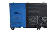 0WGKH Laptop Battery 30Wh 3850mAh 2-Cell 7.4V Compatible with DELL Latitute 10E 10-ST2e Series H91MK OWGKH Y50C5 Laptop Batteries JS Bazar