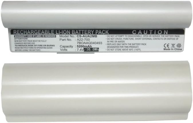 7BOAAQ040493, A22-700, Asus Battery 5200mAh Laptop Batteries JS Bazar