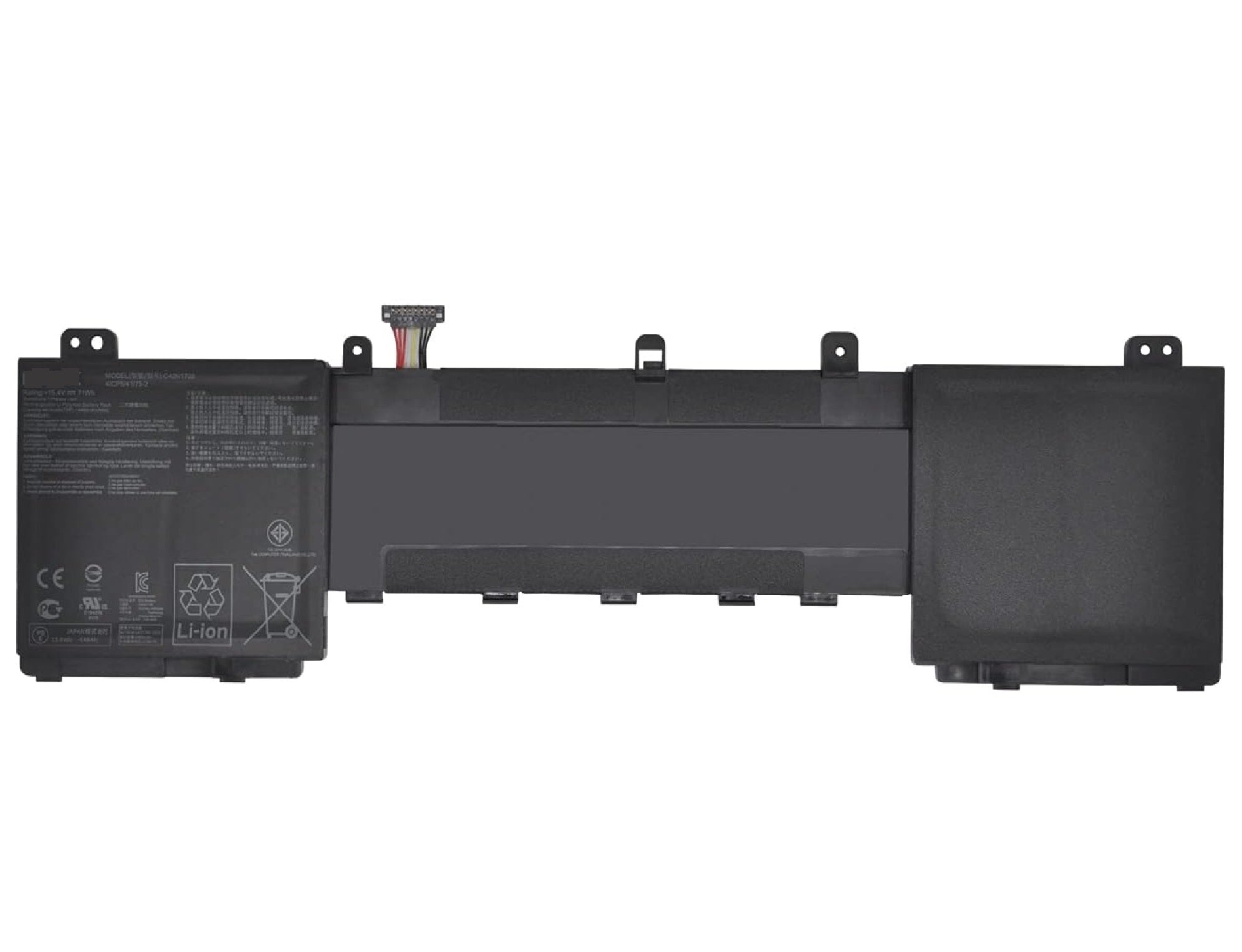 C42N1728 Asus Laptop Battery for Asus Zenbook Pro 15 U5500 UX550GE UX550GEX UX550GD UX550GDX UX580G UX580GD UX580GDX UX580GE UX580GEX UX550GDX-1C UX550GE-BN025T 0B200-02520100 0B200-02520200 15.4V 71Wh Laptop Batteries JS Bazar
