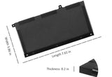 11.25V 40Wh JK6Y6 C5KG6 CF5RH Replacement Laptop Battery Compatible with Dell Latitude 3410 3510 Vostro 5300 5301 5401 5402 5501 5502 Inspiron 5300 5301 5401 5402 5408 Laptop Batteries JS Bazar