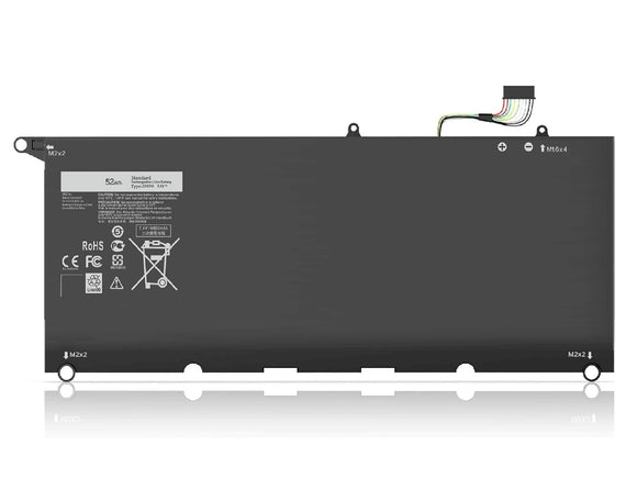 XPS 13 9350 9343 JD25G 90V7W Battery for Dell XPS 13 XPS 13 9343 9350 P54G JHXPY JHXPY53 5K9CP 05K9CP 090V7W XPS13D-9343-1708 13D-9343-3708 13-9350-D1508G 13-9350-350 13-9350-D1608 13-9350 Laptop Batteries JS Bazar