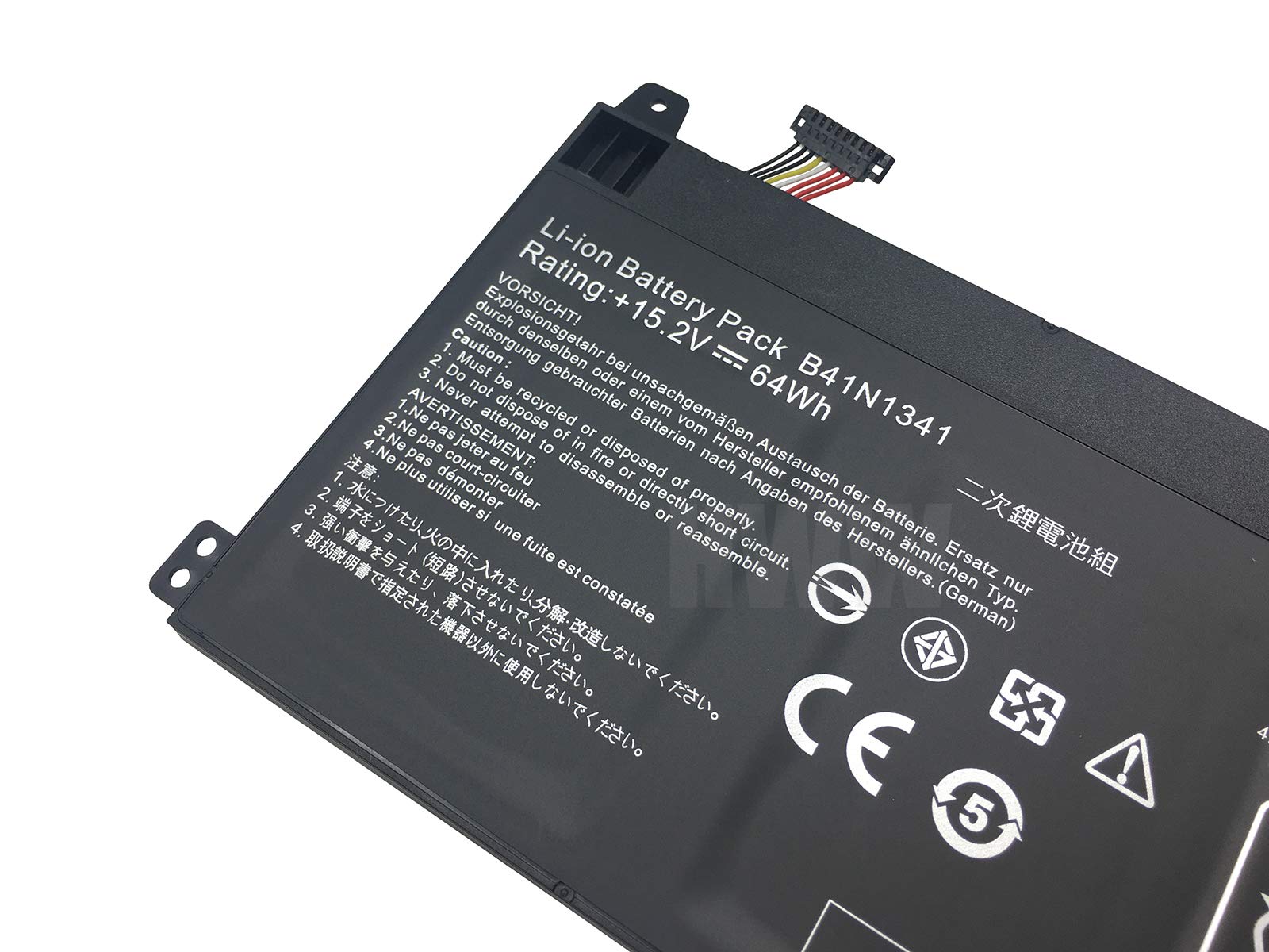 15.2V 64Wh B41N1341 Asus Battery Compatible with Asus Q502L Q502LA Series Laptop Laptop Batteries JS Bazar