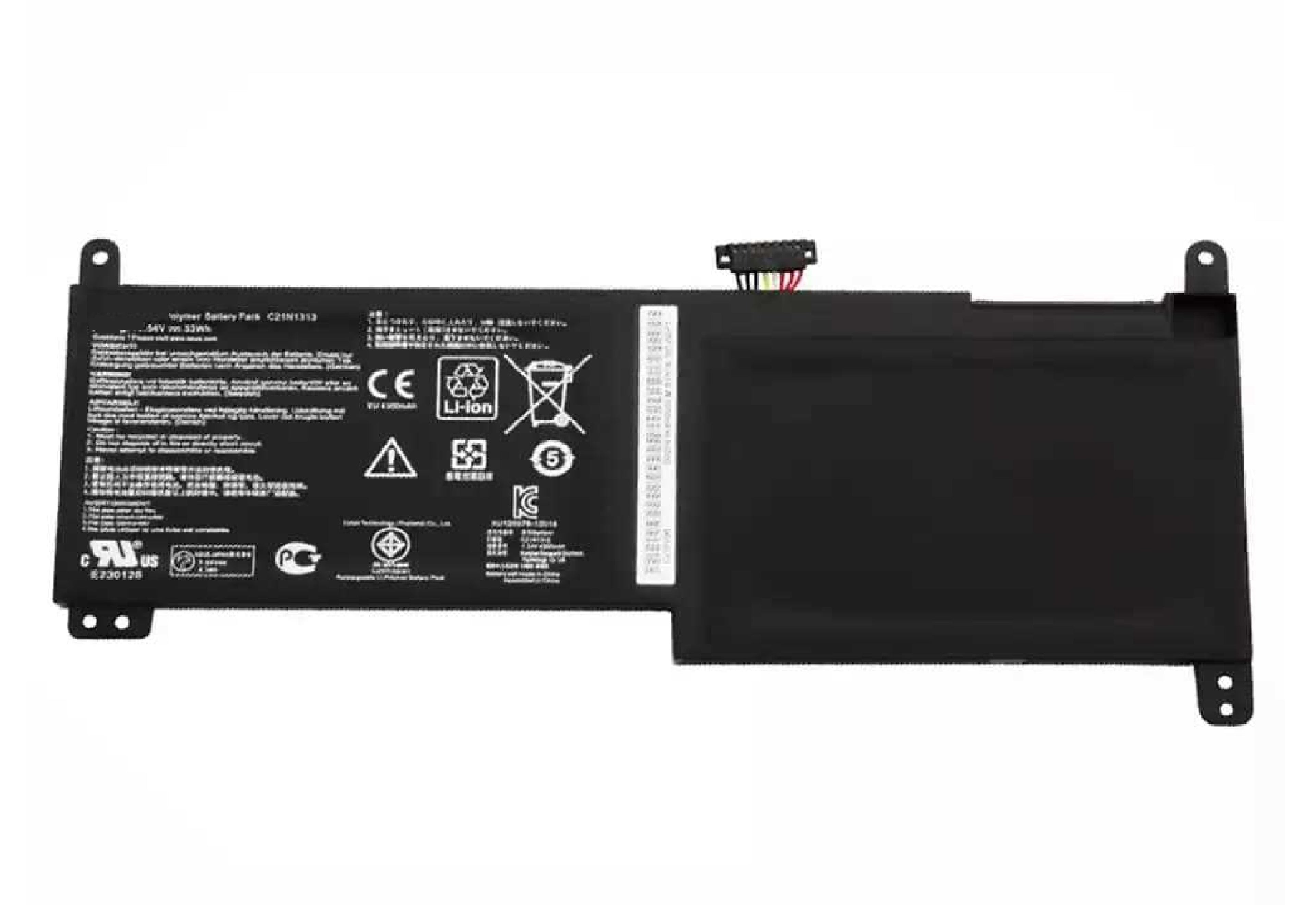 C21N1313 Asus Battery for ASUS Transformer Book TX201 Series TX201LA TX201LA-CQ012H TX201LA-CQ013 Laptop (7.54V 33Wh/4.3Ah) Laptop Batteries JS Bazar