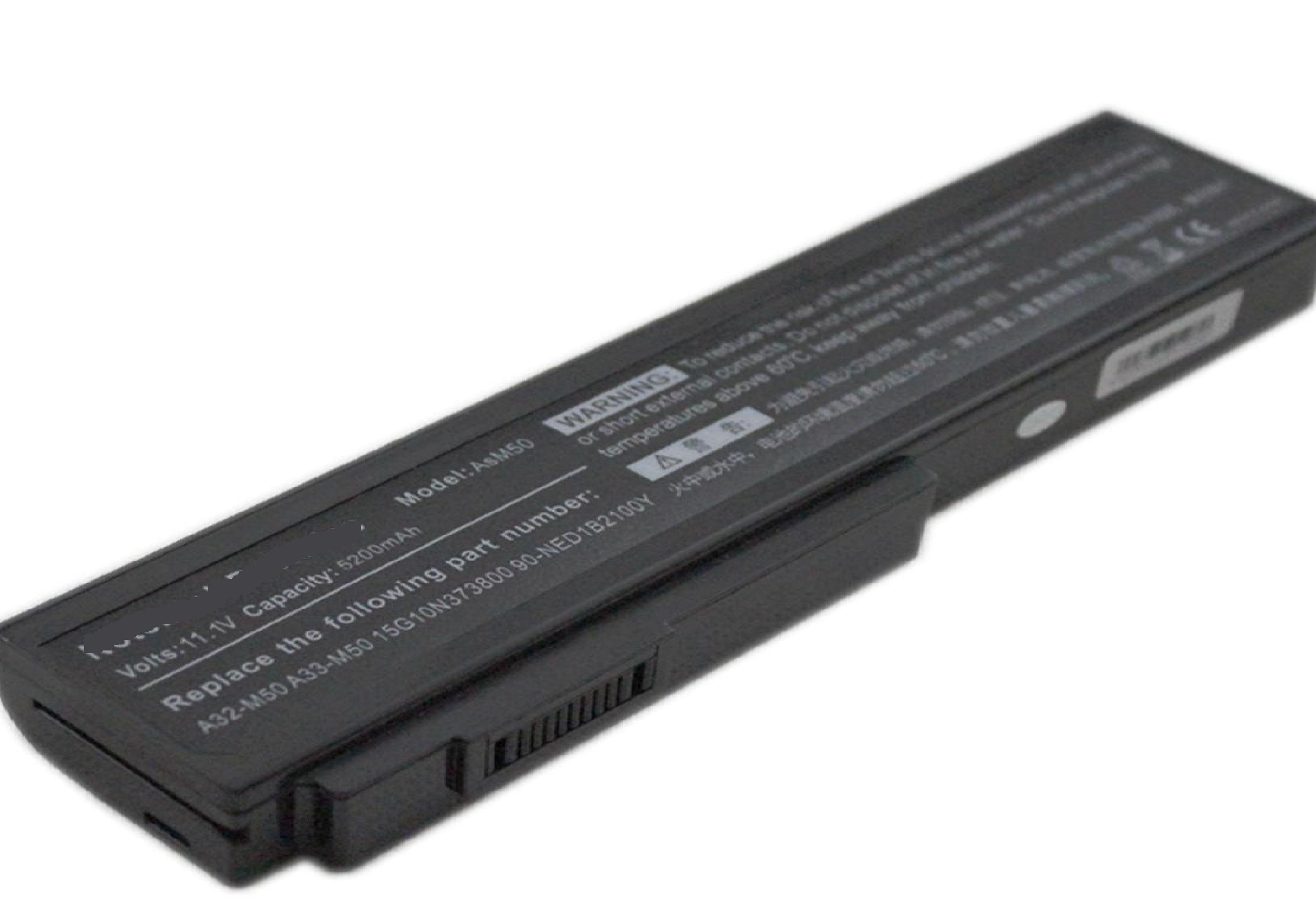 A32-N61 Battery for Asus N61 N61J N61D N61V N61VG N61JA N61JV M50s N53 N53S N53SV N43S N43JF N43JQ A32-M50 A33-M50 [10.8V, 56WH, 5200mAh] Laptop Batteries JS Bazar
