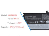 L18M3P71 L18L3P71 L18S3P71 L20D3P71 Laptop Battery for Lenovo ThinkPad T590 P53S ThinkPad T15 P15s 1st Gen Series 02DL011 SB10K97649 02DL012 SB10K97650 5B10W13913 5B10W13914 SB10W51924 11.52V 57Wh Laptop Batteries JS Bazar